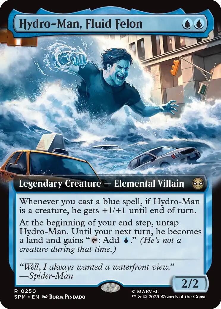 Hydro-Man, Fluid Felon (Extended Art)