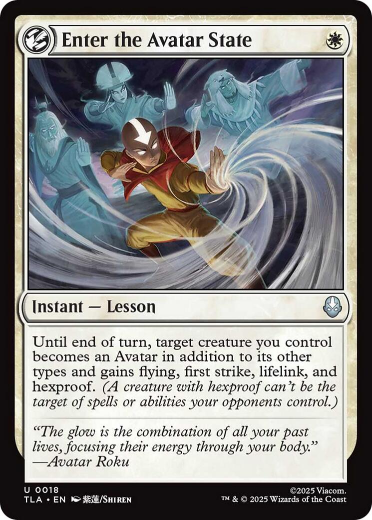 Enter the Avatar State