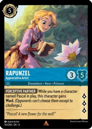 Rapunzel - Appreciative Artist - 153/204 - Rare