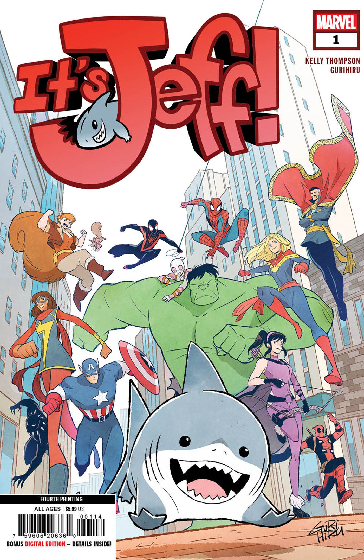 It's Jeff #1 Gurihiru 4TH Printing Variant