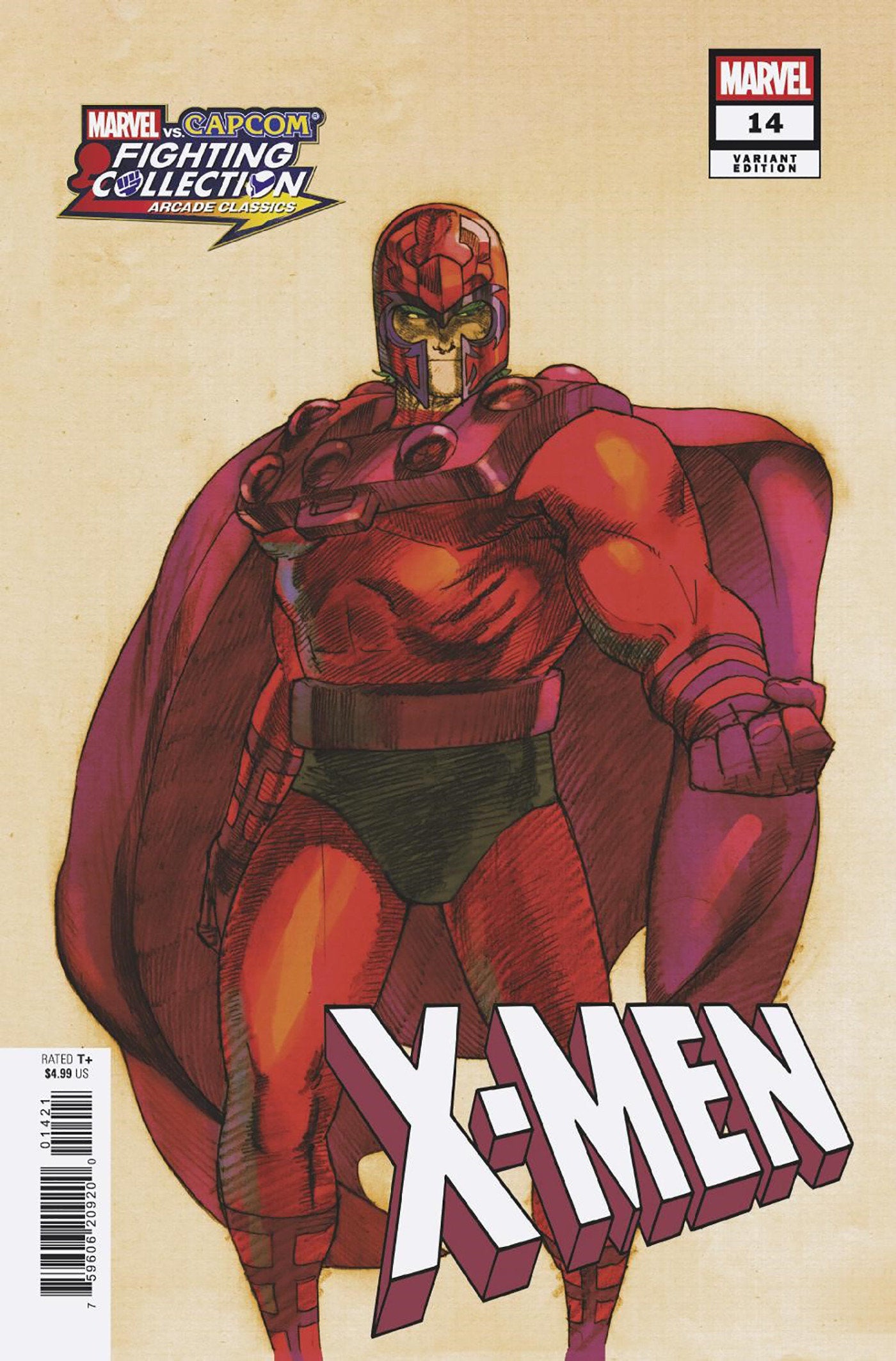 X-Men #14 Bengus Marvel vs. Capcom Variant