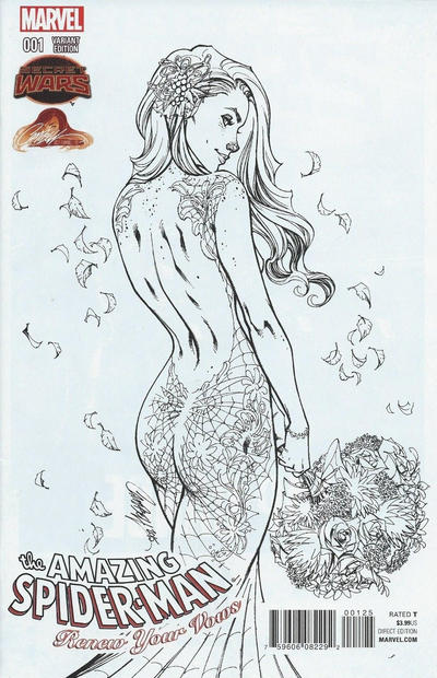 Amazing Spider-Man: Renew Your Vows #1 - J. Scott Campbell - B&W *Signed by JSC*