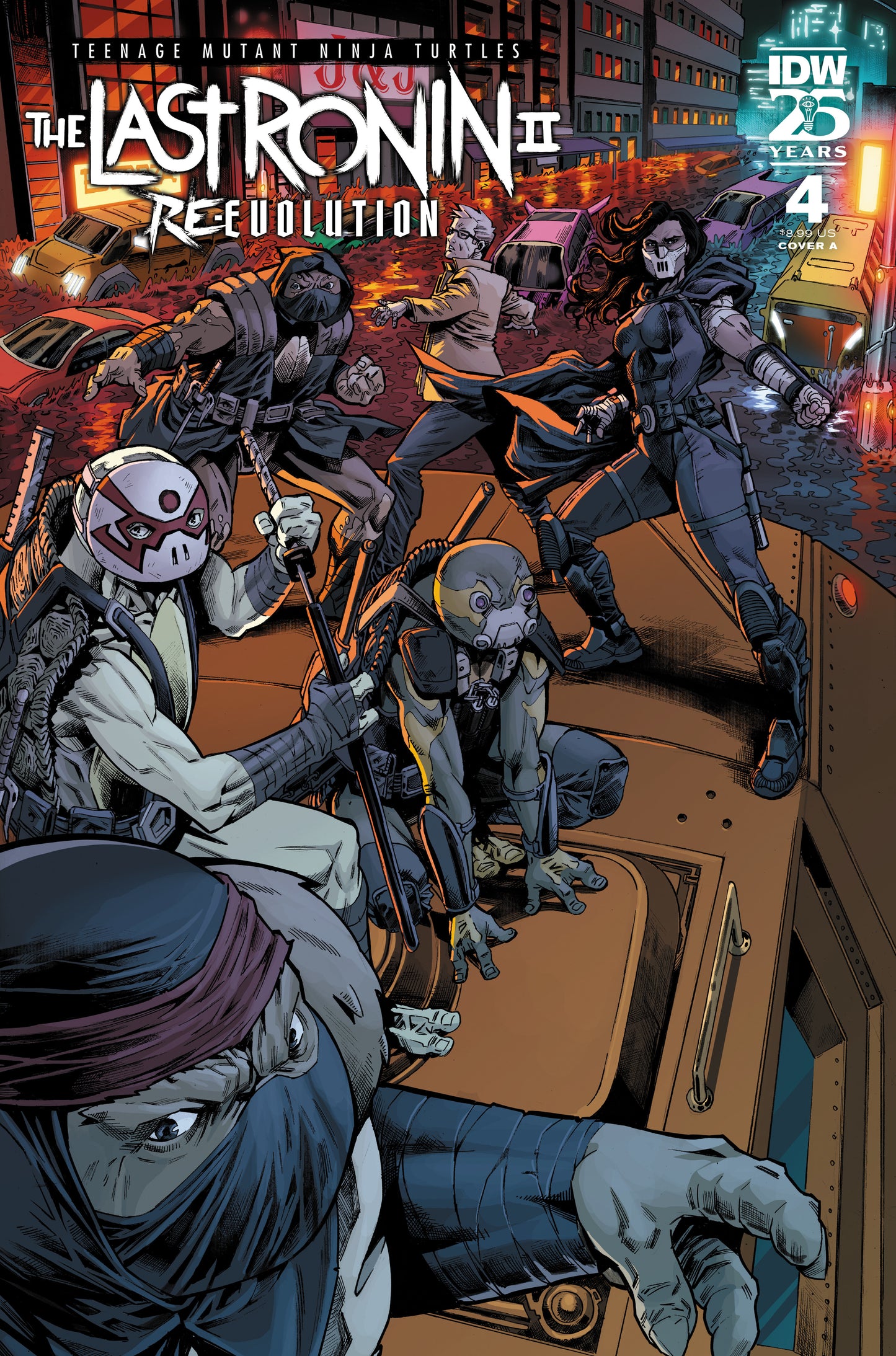 Teenage Mutant Ninja Turtles The Last Ronin II Re Evolution #4 Cover A Escorzas (Mature)