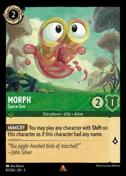 Morph - Space Goo - 81/204 - Rare - Cold Foil