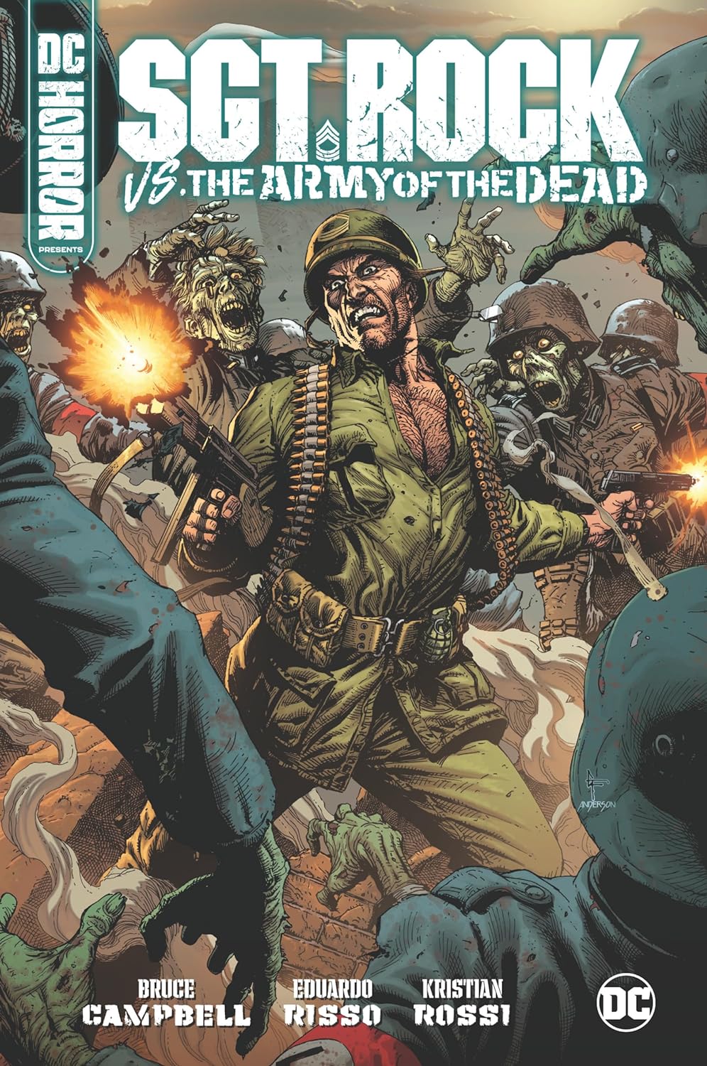 DC HORROR PRESENTS SGT ROCK VS THE ARMY OF THE DEAD HC (MR)