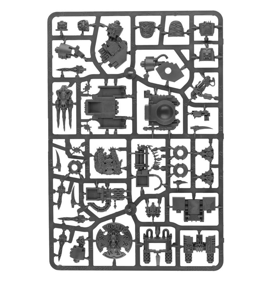 Space Wolves: Venerable Dreadnought / Bjorn the Fell-Handed / Murderfang