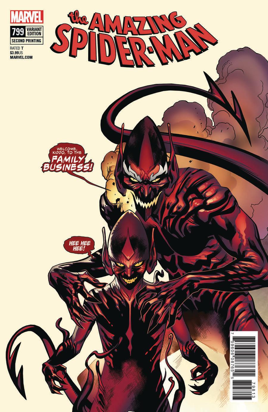 The Amazing Spider-Man #799V 2nd Printing