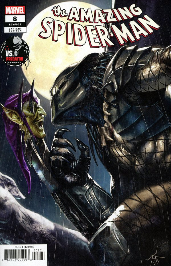 The Amazing Spider-Man #8B Gabriele Dell'Otto Vs. Predator Variant