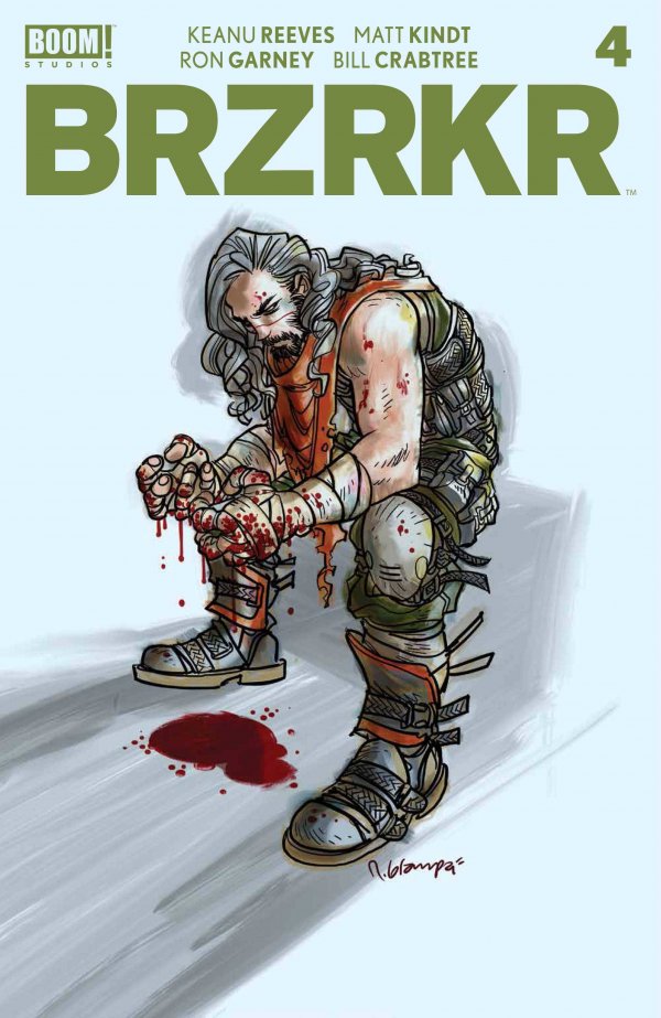 BRZRKR #4 (of 12) Grampa Foil Variant