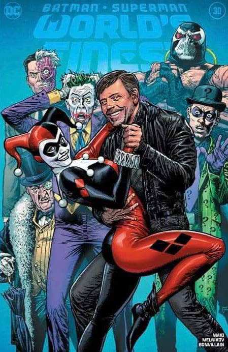Batman Superman Worlds Finest #30 Mico Suayan - 2024 Fan Expo Chicago - Mark Hamill Edition B (Ltd 1000)