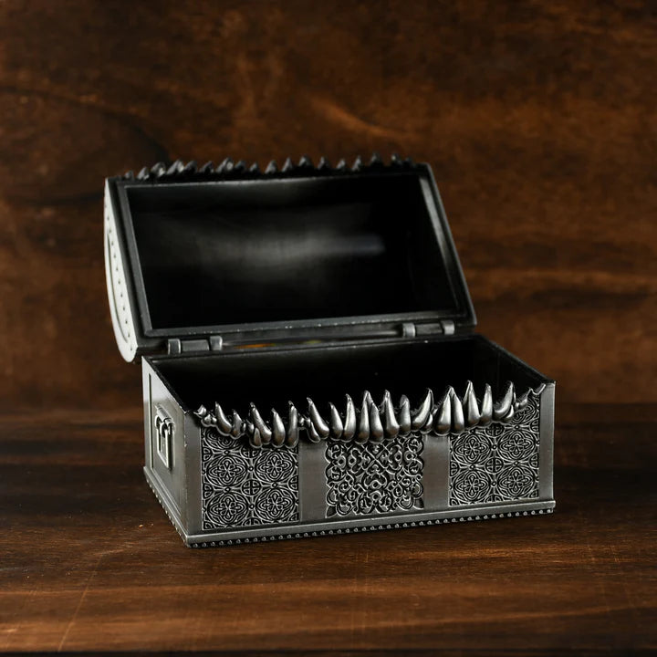 Misty Mountain- Metal Mimic Chest - Silver