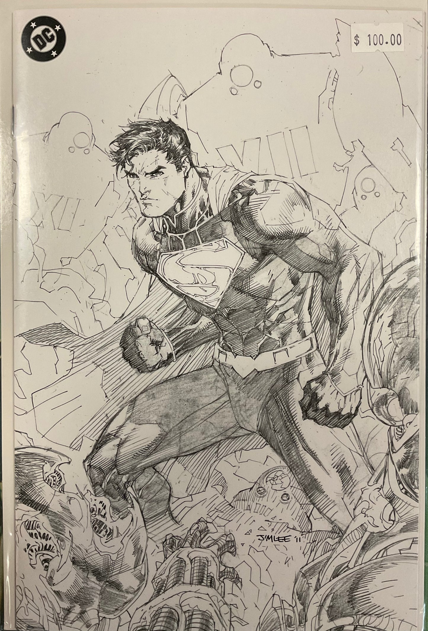 Superman Action Comics #1 Jim Lee Exclusive Cover