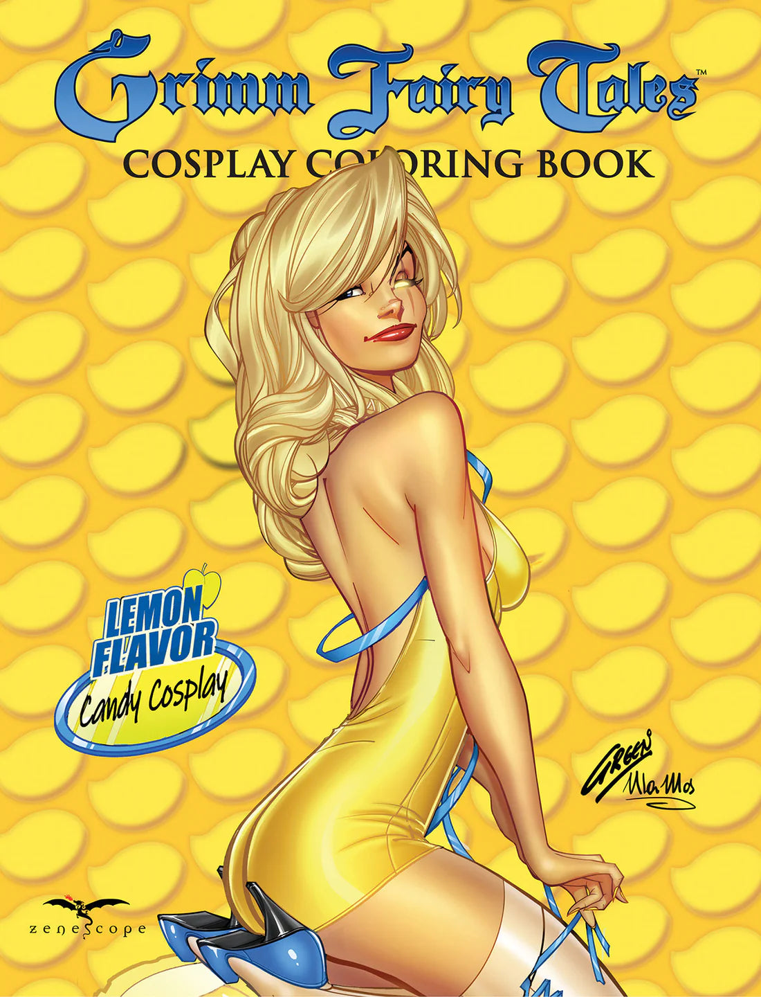 Grimm Fairy Tales Cosplay Coloring Book
