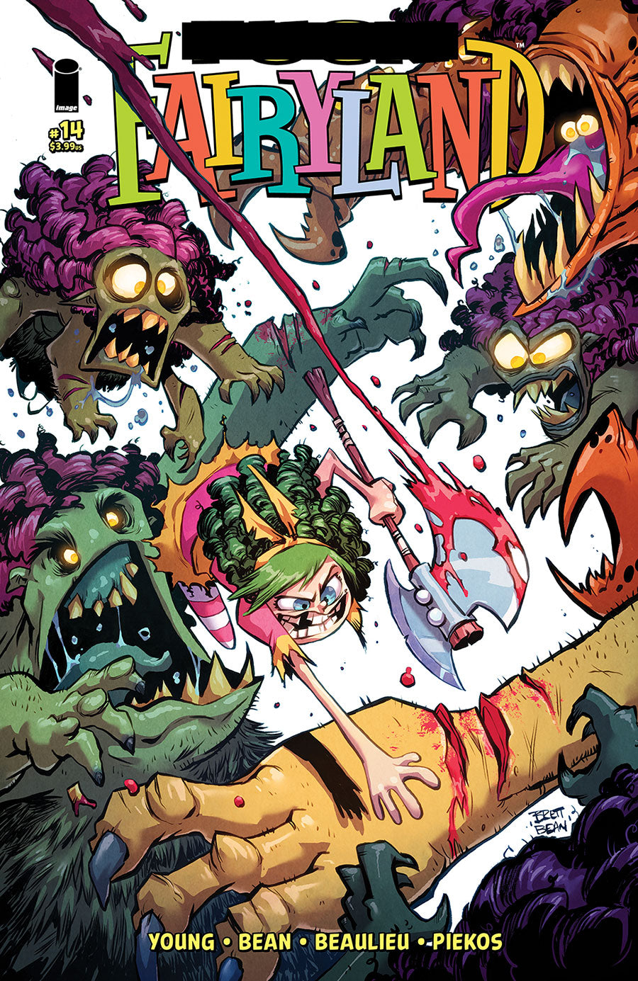 I HATE FAIRYLAND (2022) #14B BEAN (UNCENSORED) FAIRYLAND VAR (MR)