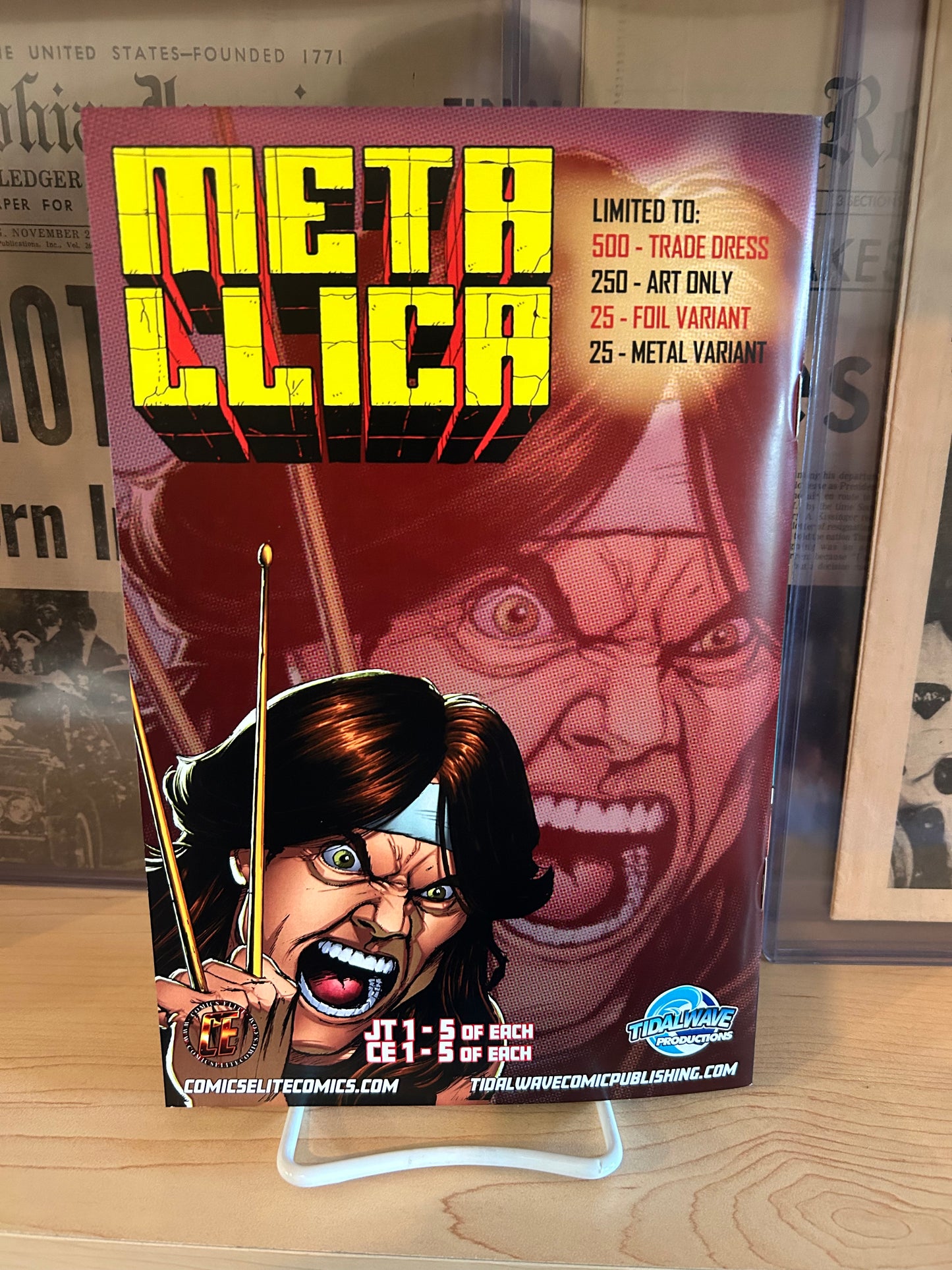 Orbit: Metallica #1C (Lars Incredible Hulk #340 Homage)