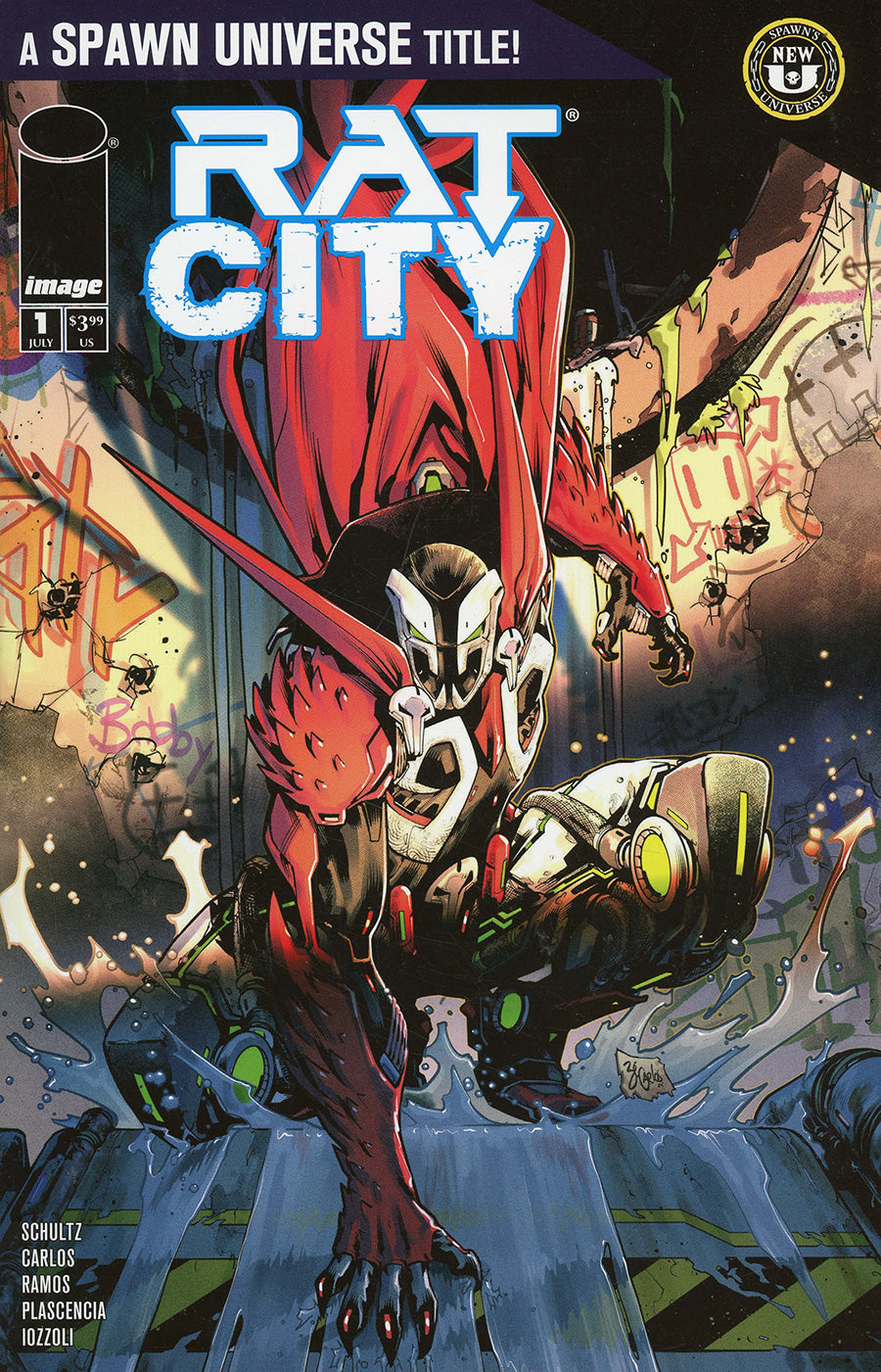 Spawn Rat City #1 4th Print