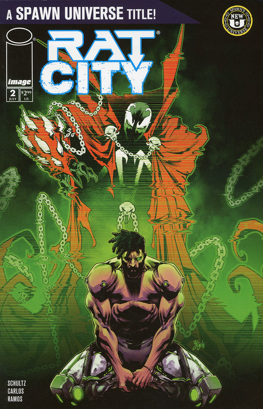 Spawn Rat City #2 2nd Print