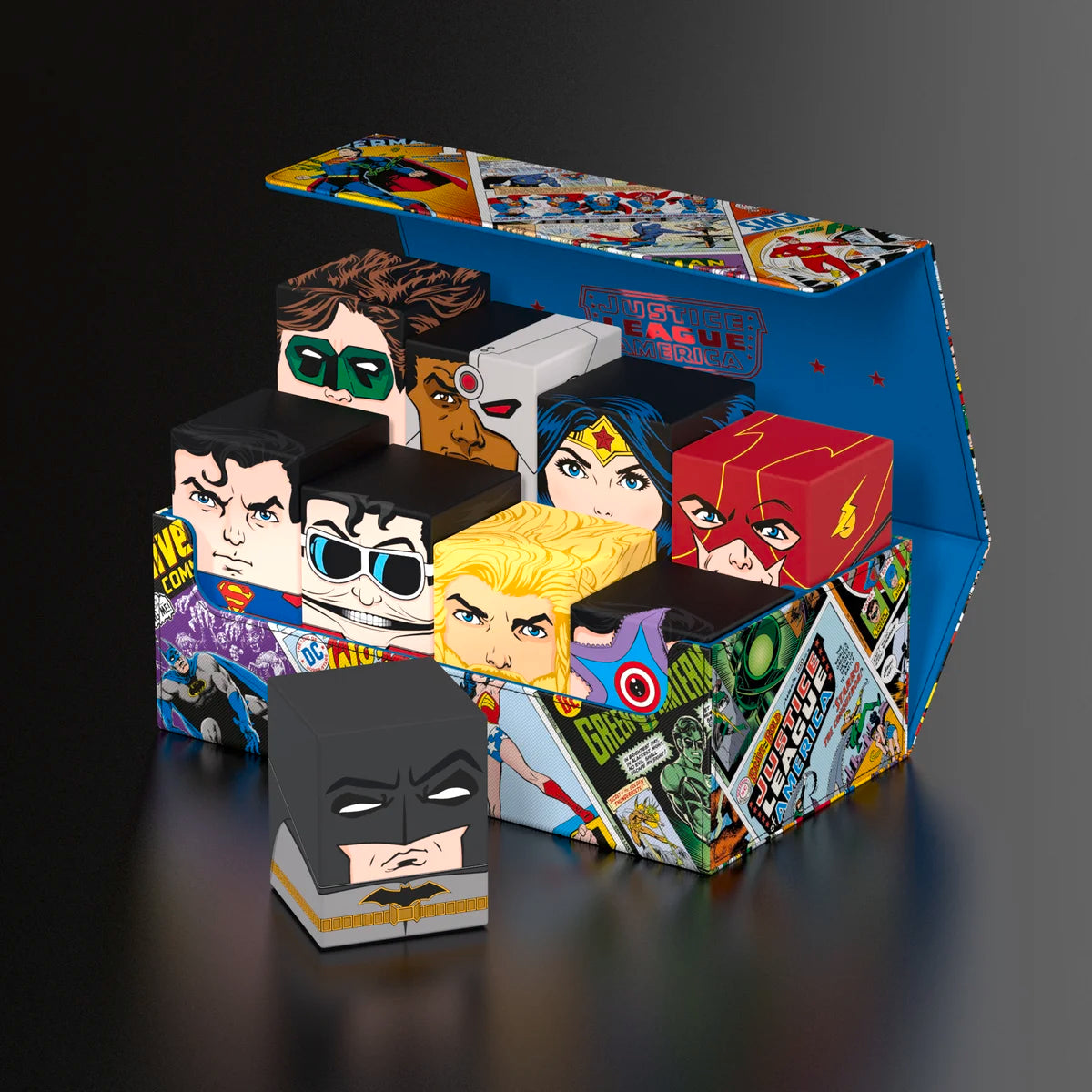 Ultimate Guard Squaroe Collectors Case - DC Justice League - Vintage Comics