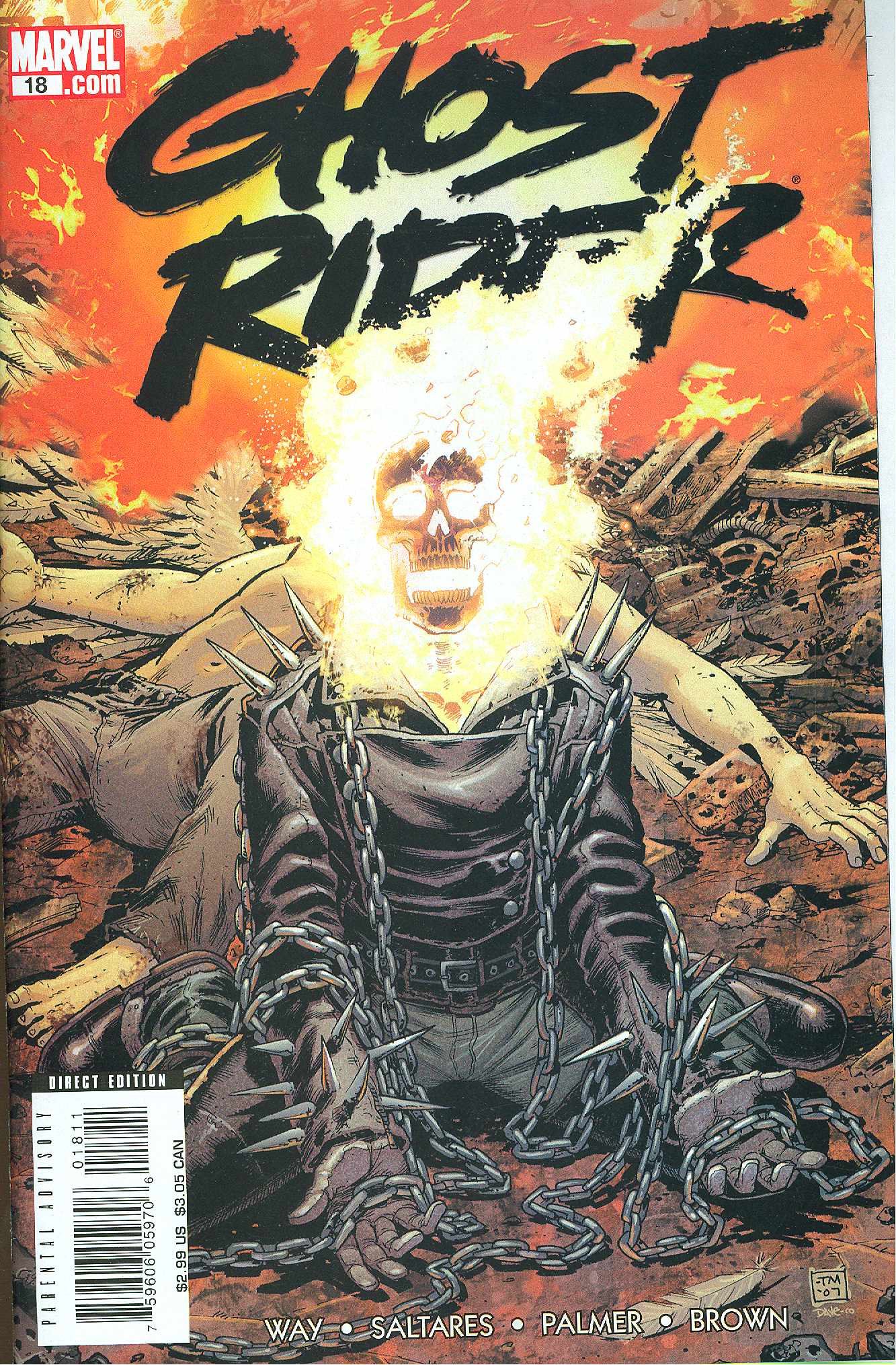 Ghost Rider #18A