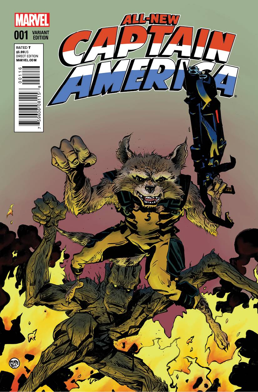 All-New Captain America #1 Pope Variant