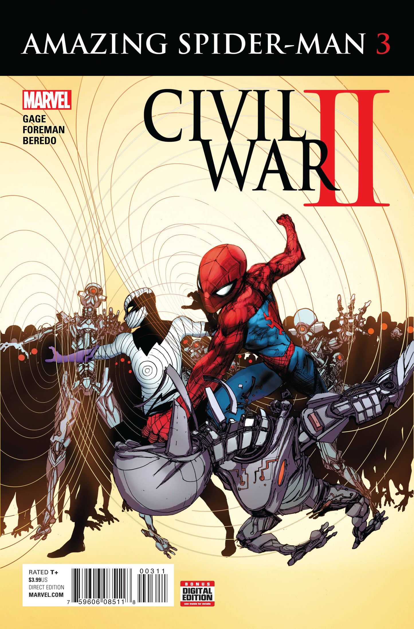 Civil War II: Amazing Spider-Man #3A
