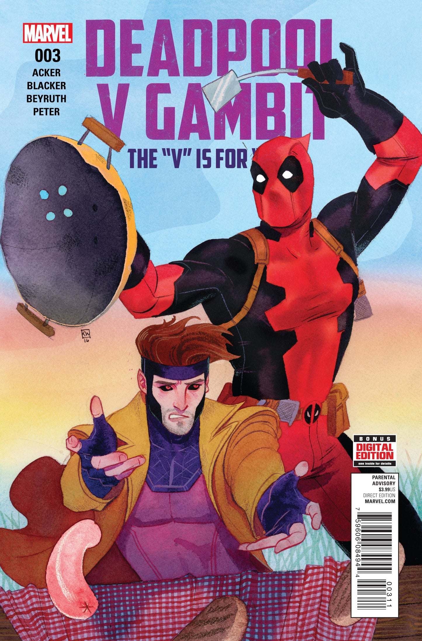 Deadpool V Gambit #3A