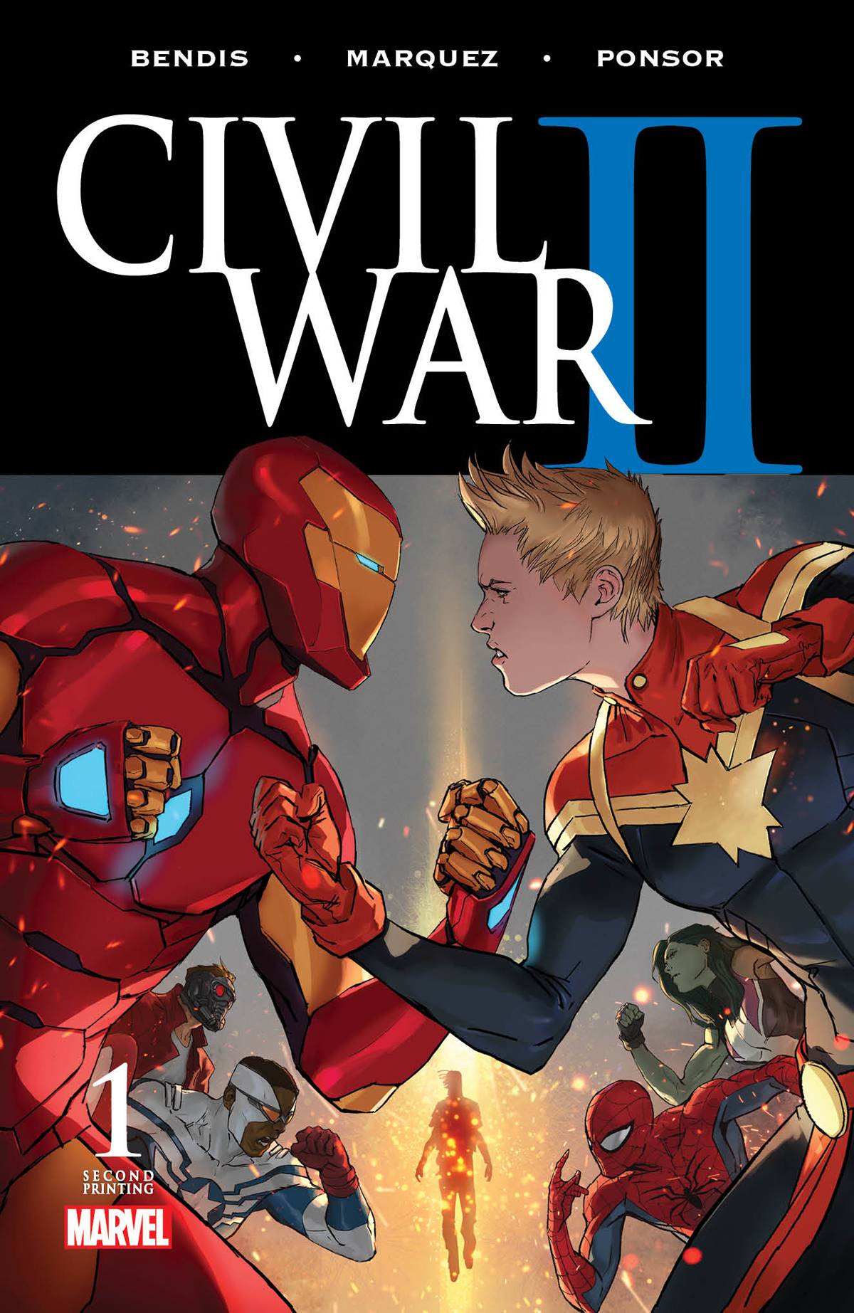 Civil War II #1 2nd Printing