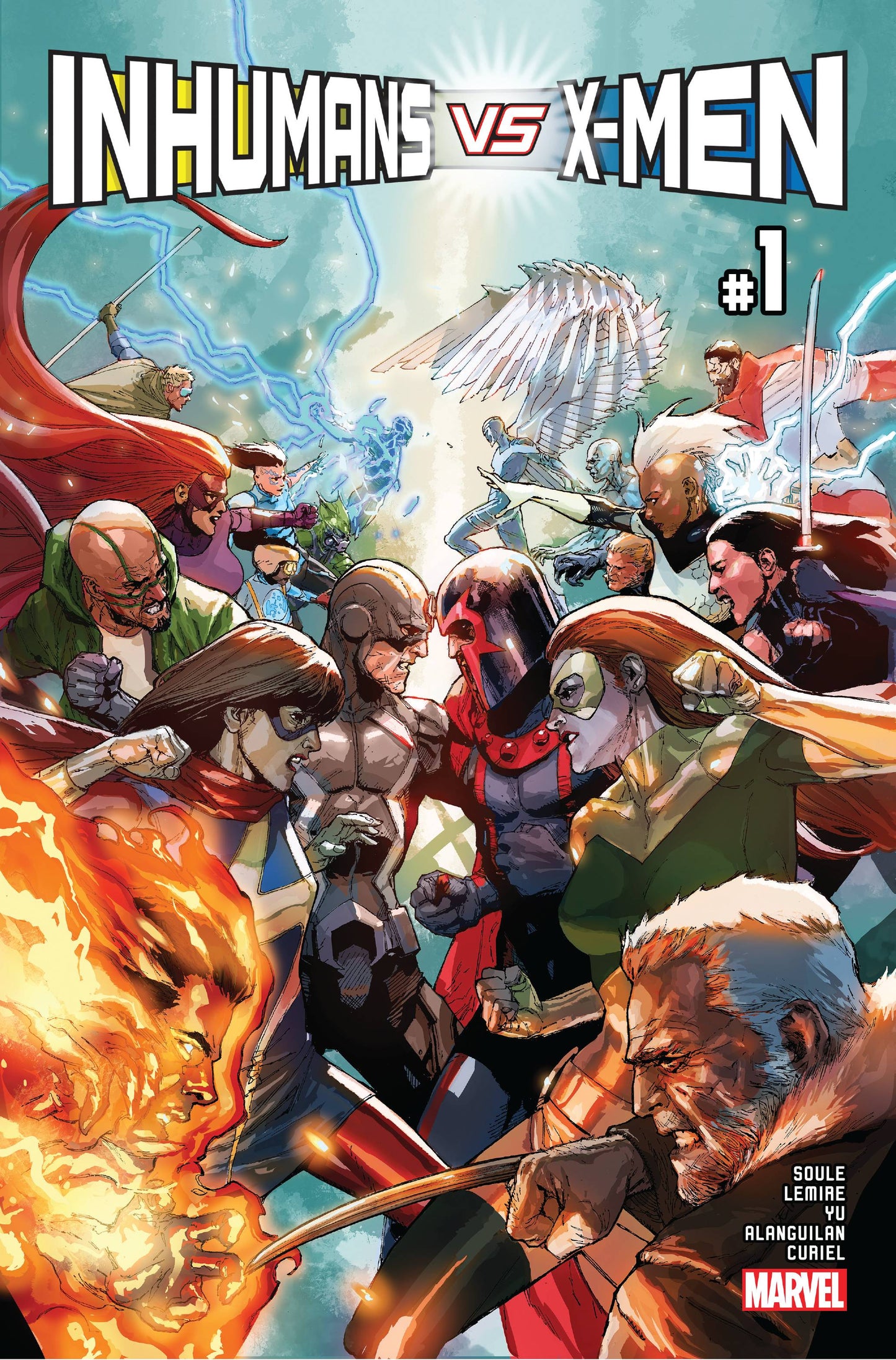 Inhumans Vs X-Men #1A
