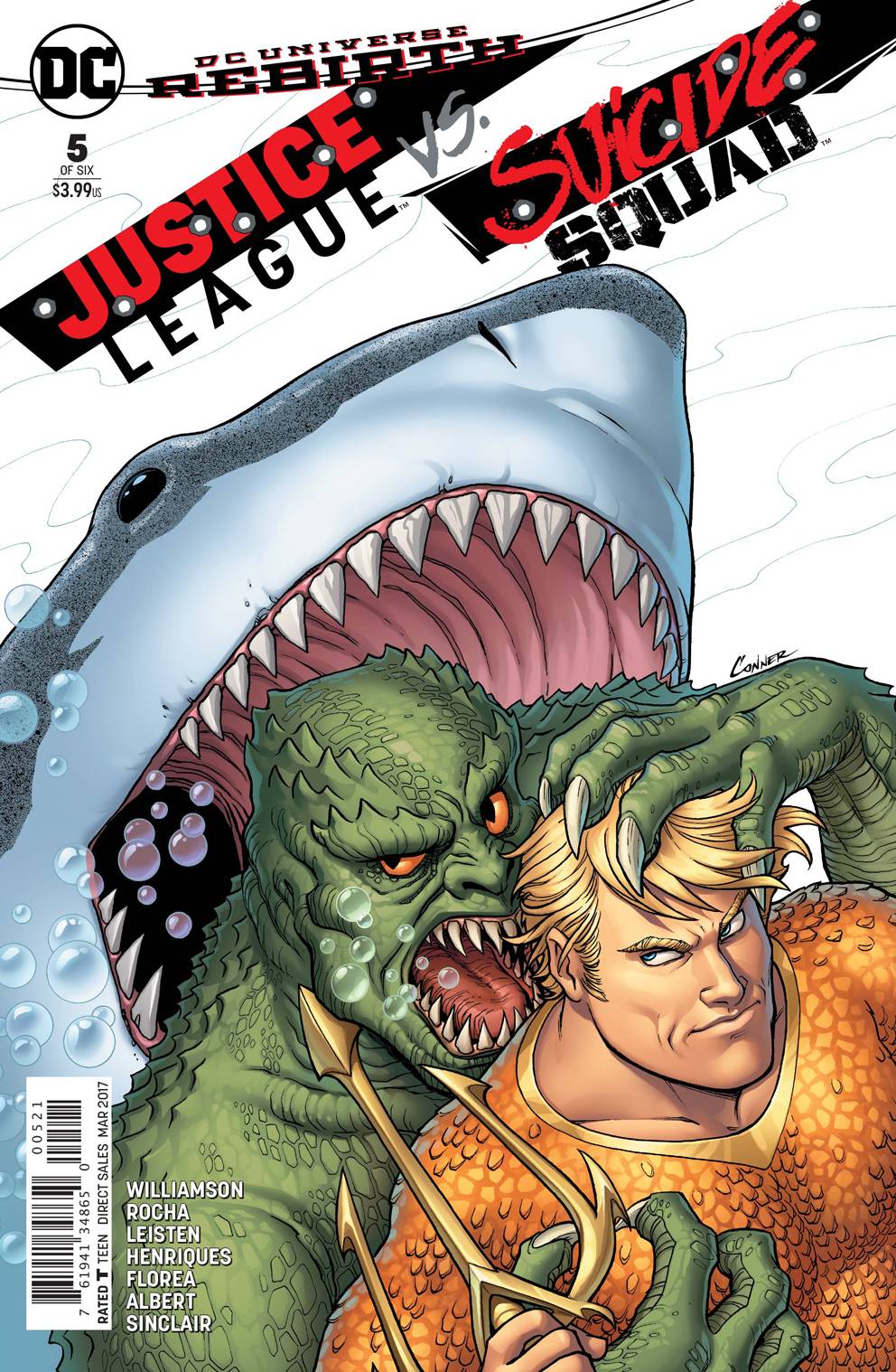 Justice League Vs Suicide Squad #5 Conner Variant