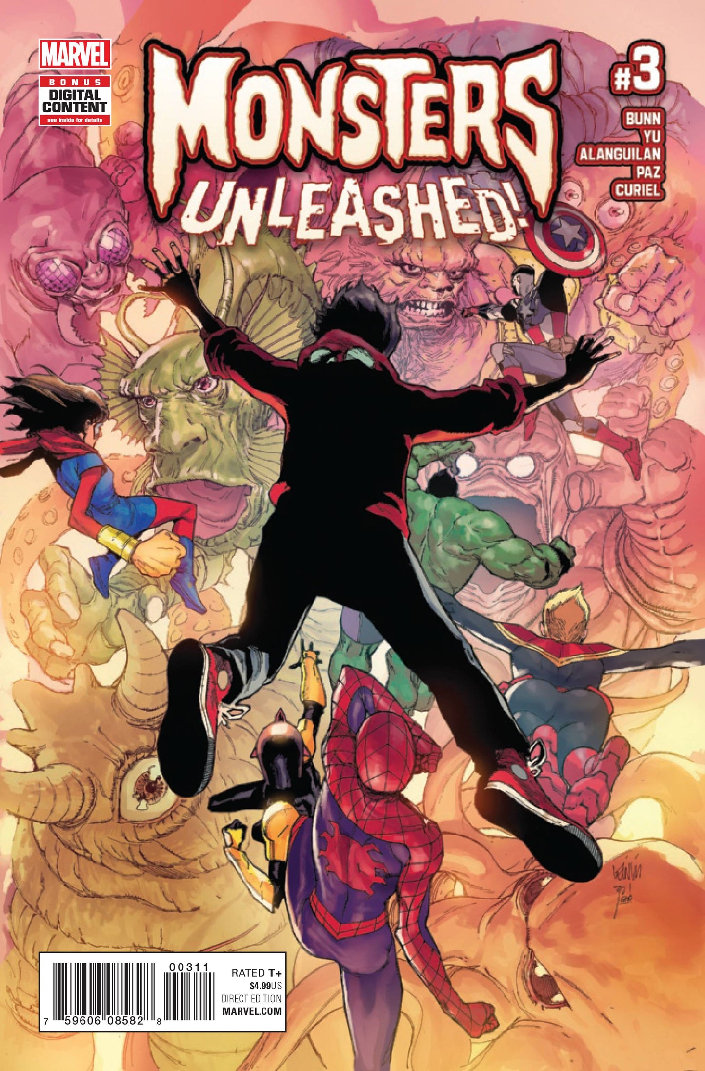 Monsters Unleashed #3A