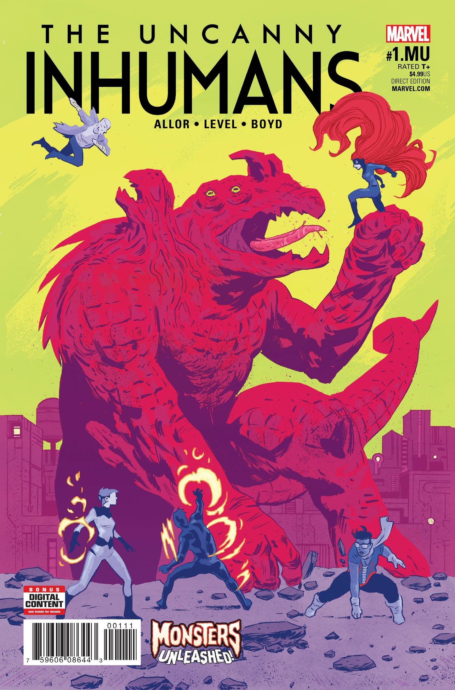 The Uncanny Inhumans #1.MU-A