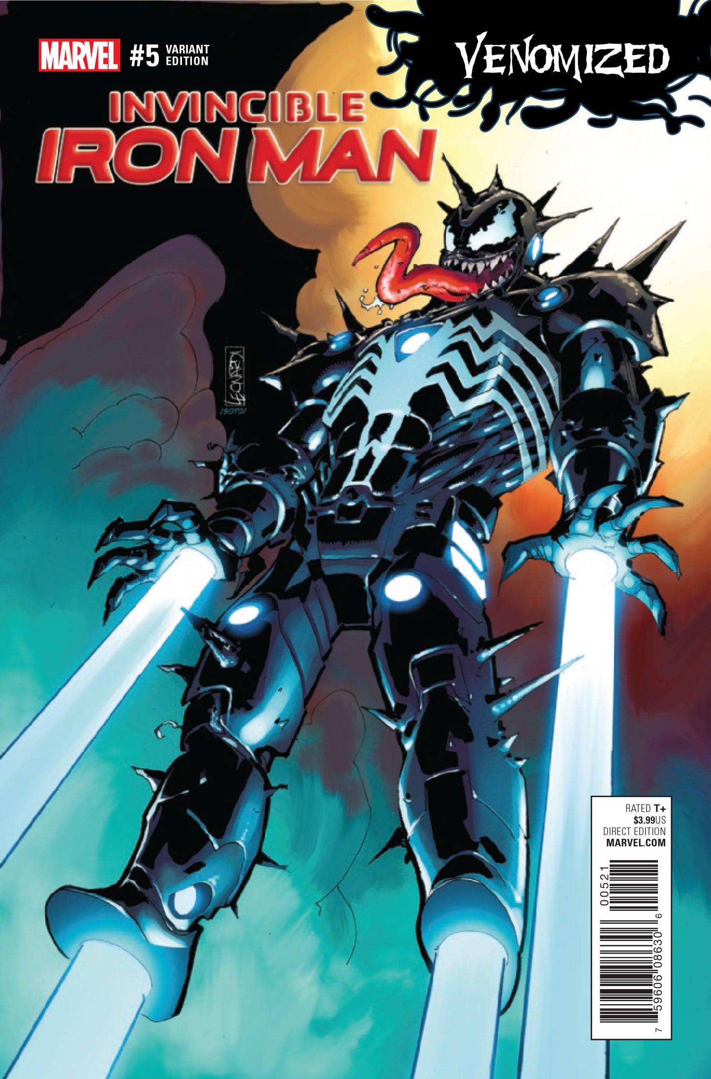 Invincible Iron Man Vol. 3 #5B