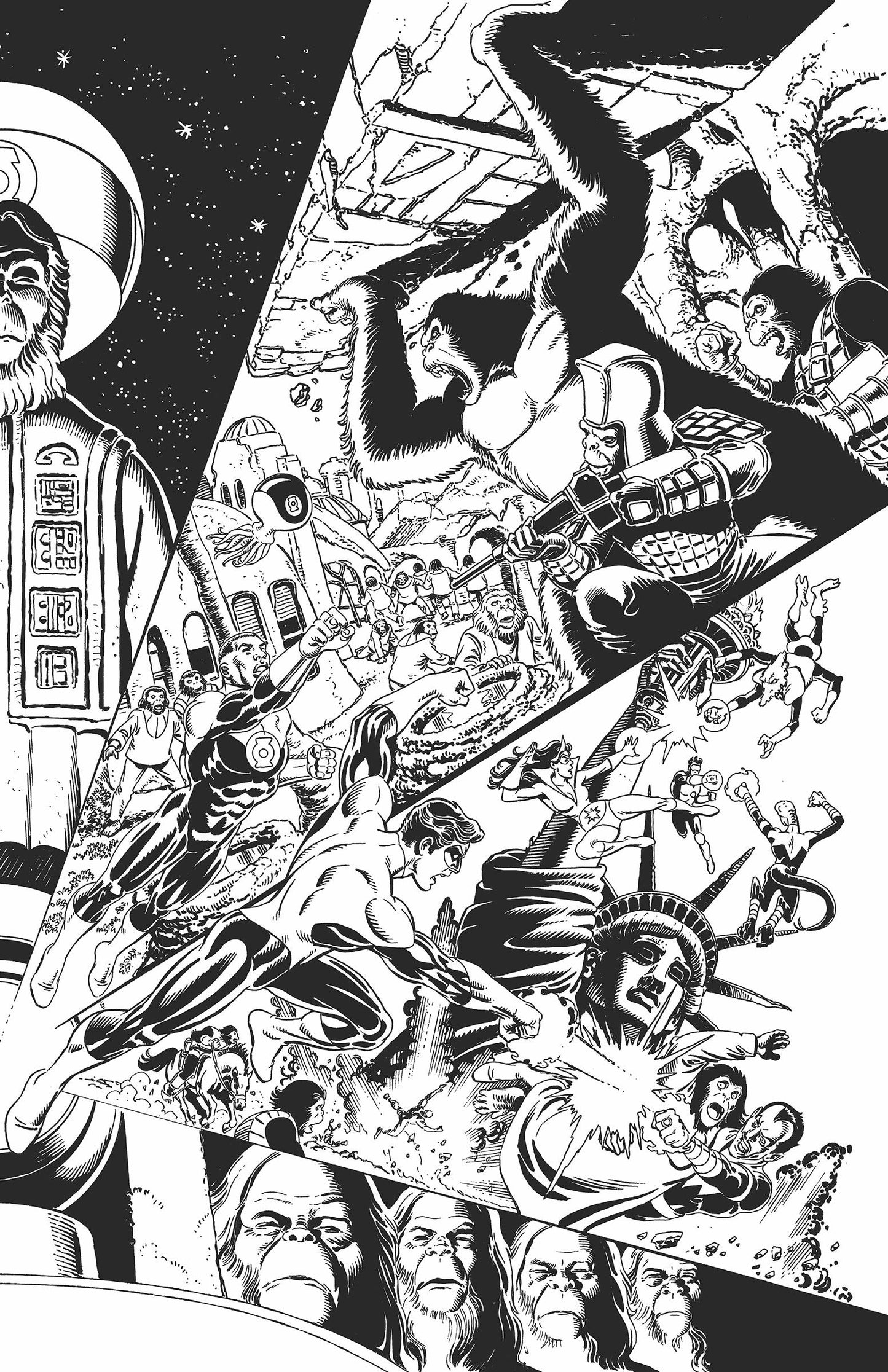 Planet Of The Apes: Green Lantern #1F