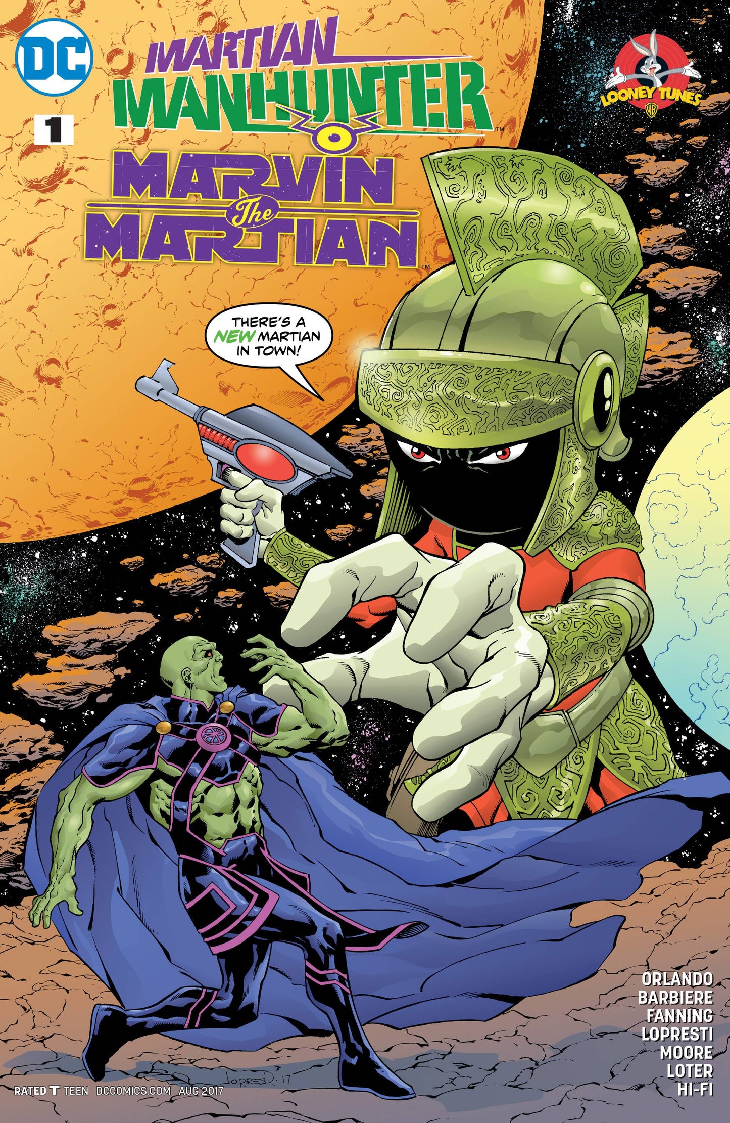 Martian Manhunter / Marvin The Martian Special #1A