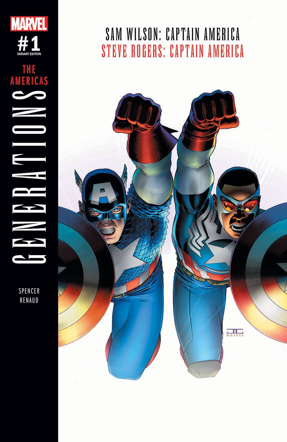 Generations: Sam Wilson Captain America & Steve Rogers Captain America #1C