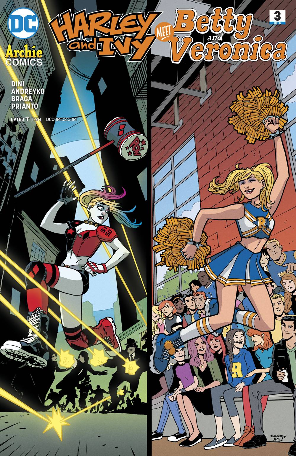 Harley and Ivy Meet Betty and Veronica #3A