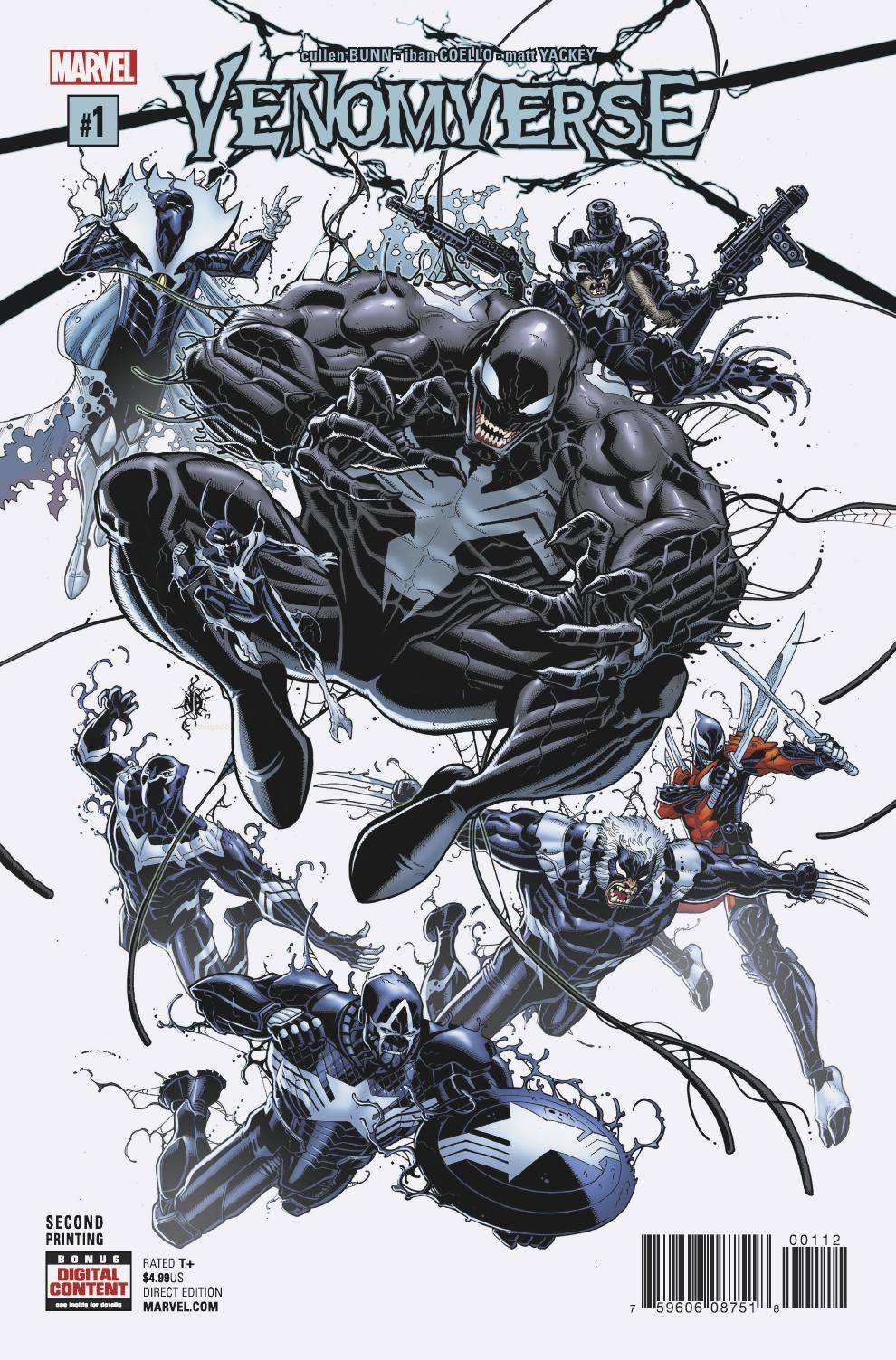Venomverse #1Y 2nd Printing