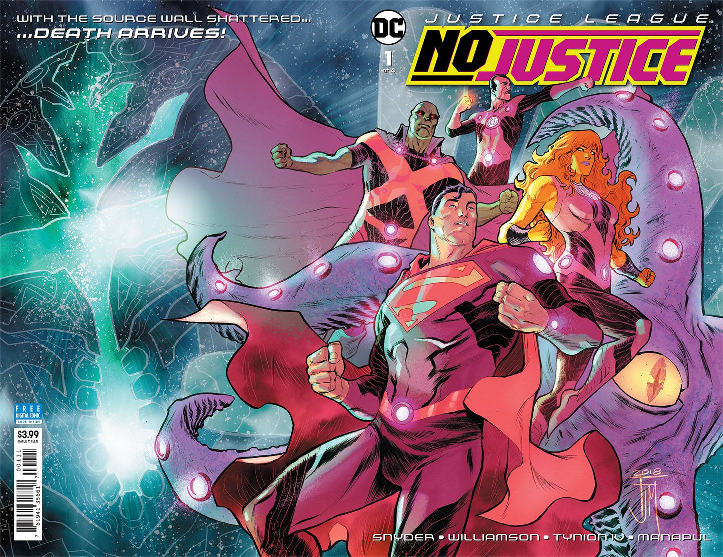 Justice League: No Justice #1A