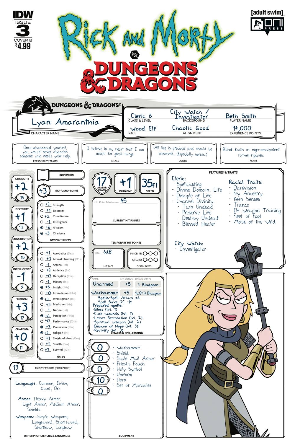 Rick and Morty vs Dungeons & Dragons #3B