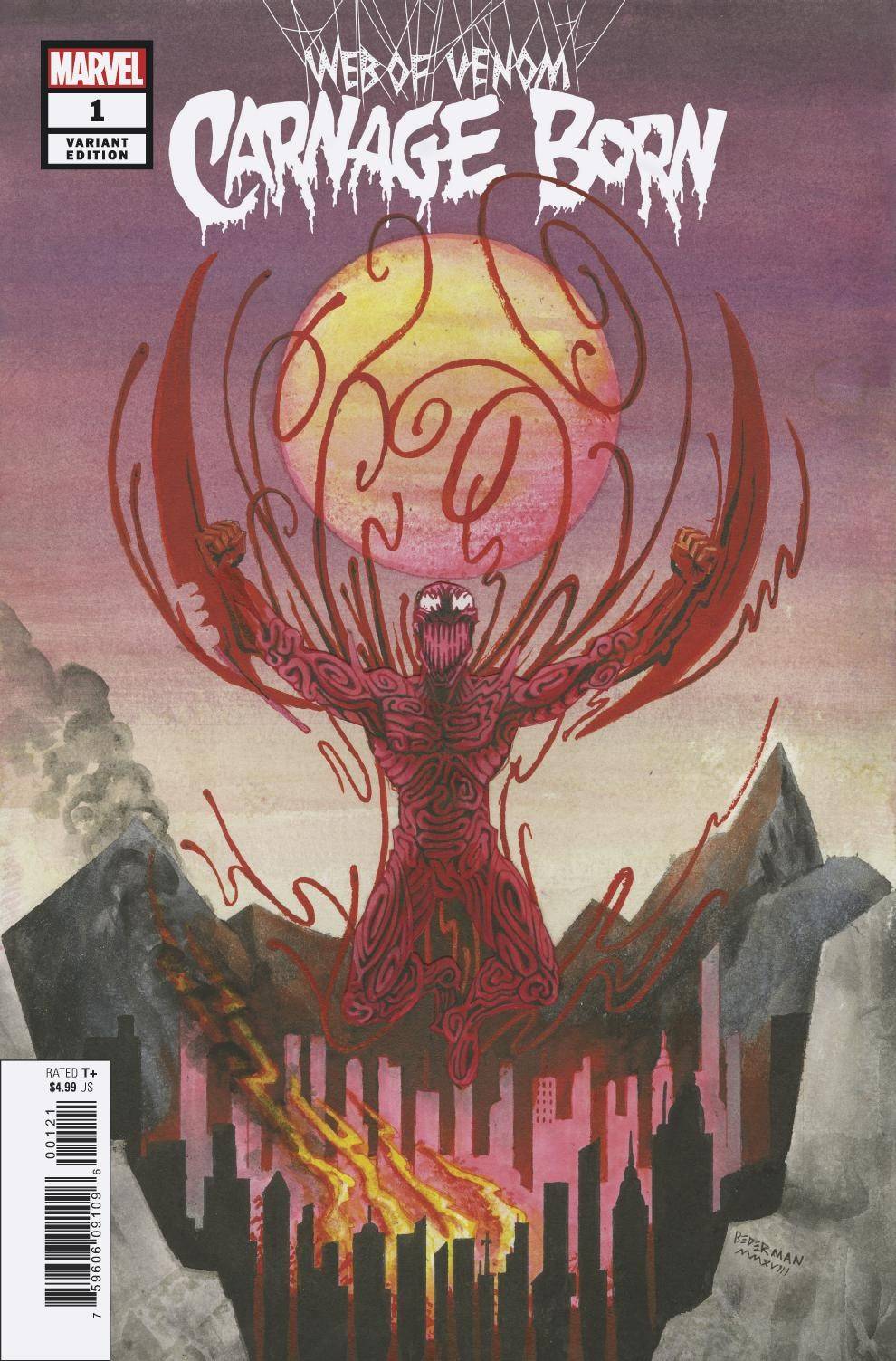 Web of Venom: Carnage Born #1B