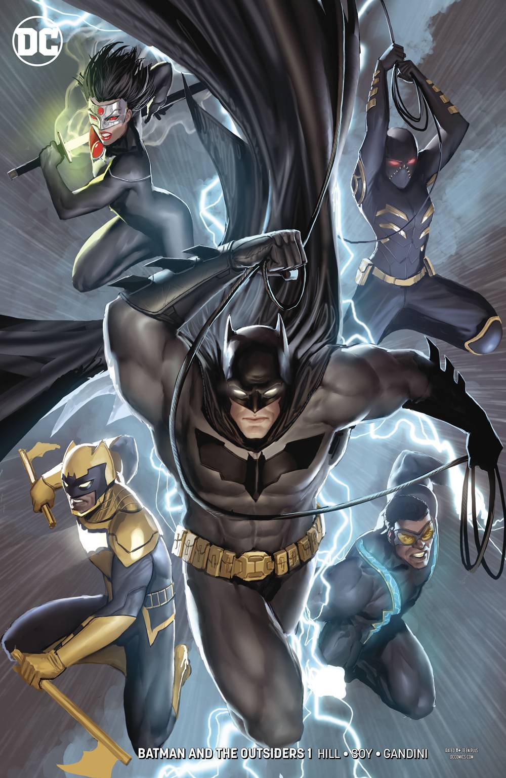 Batman and the Outsiders #1 Sejic Variant