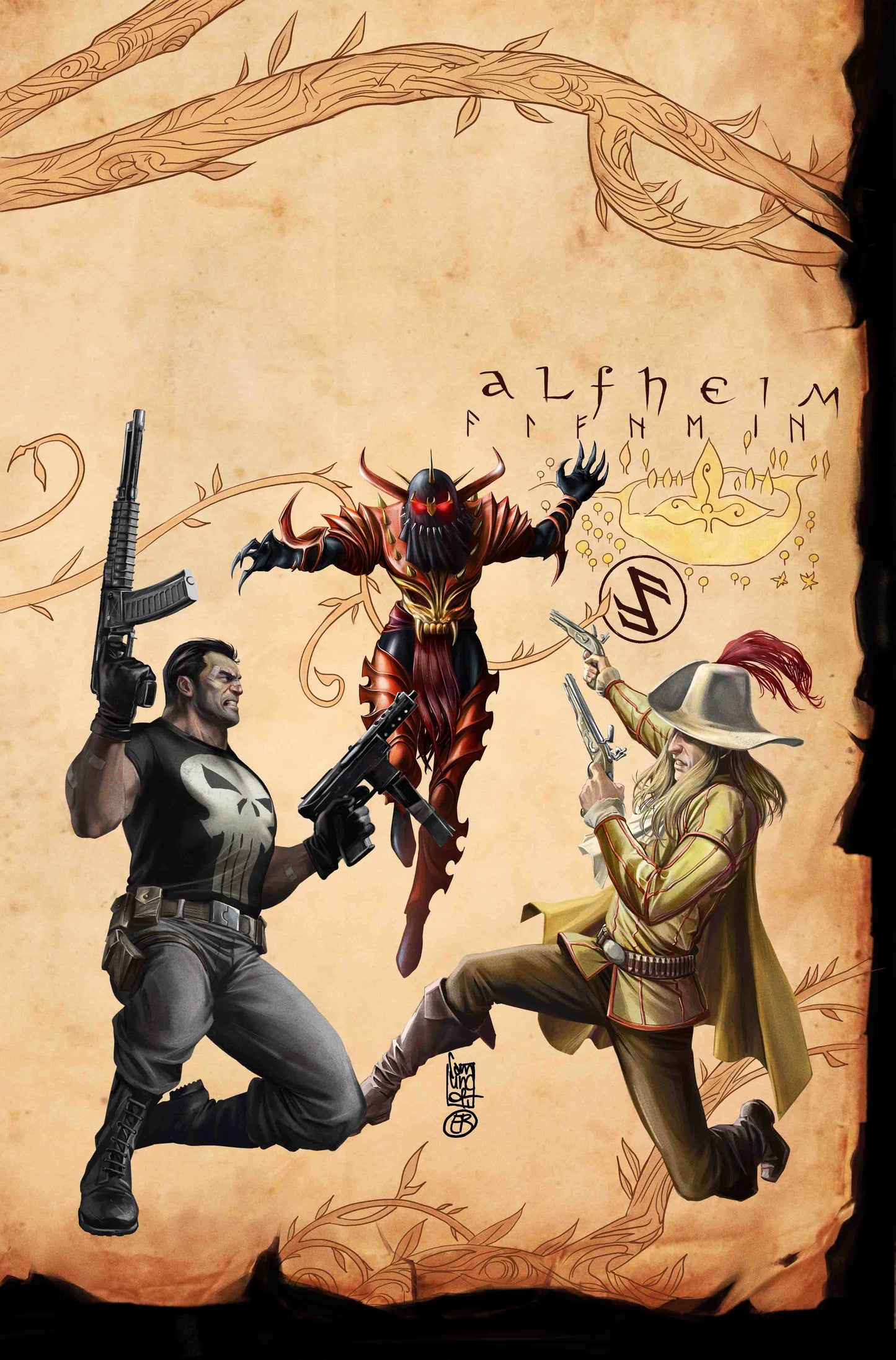 War of the Realms: Uncanny X-Men #1B