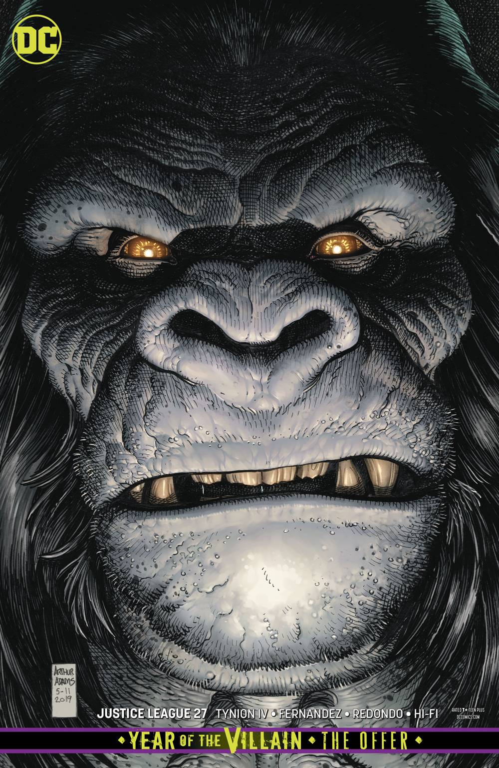Justice League #27 Adams Variant