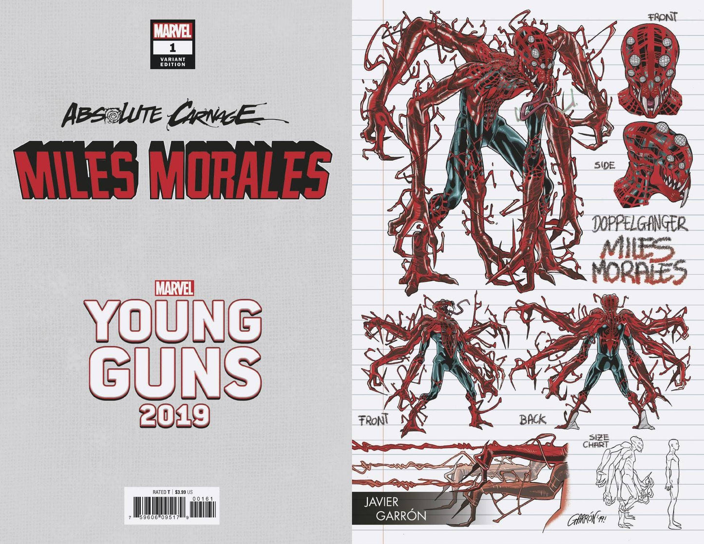Absolute Carnage: Miles Morales #1 Garron Variant