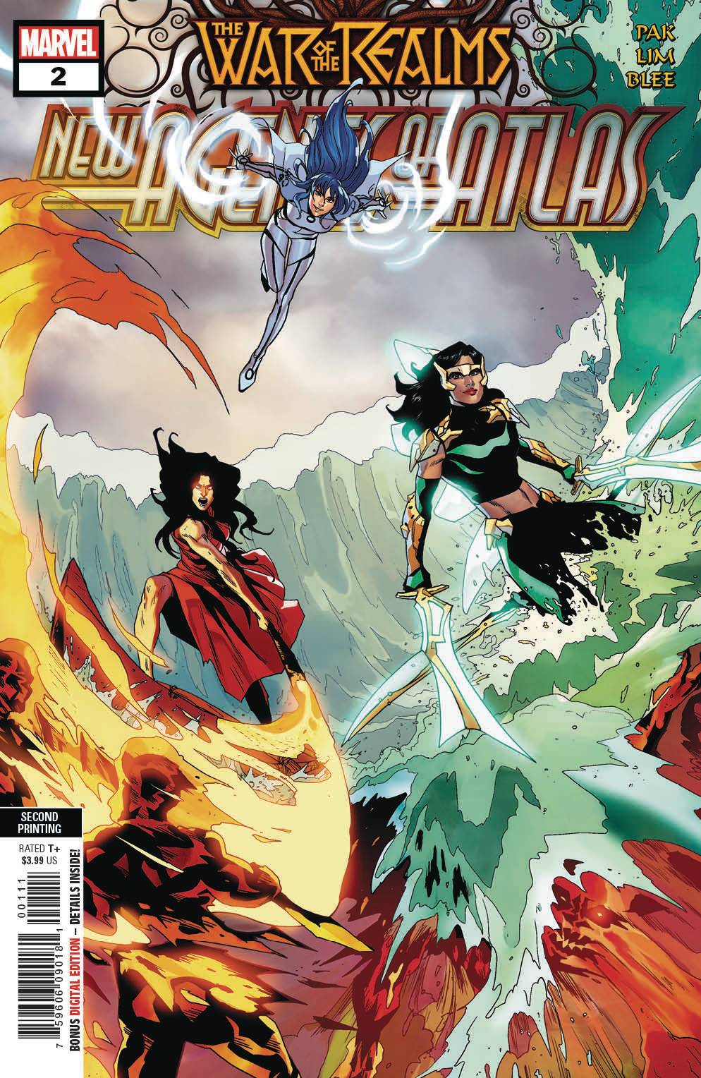 War of the Realms: New Agents of Atlas #2C 2nd Printing