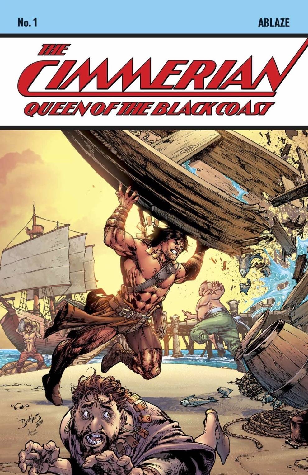 The Cimmerian: Queen of the Black Coast #1C