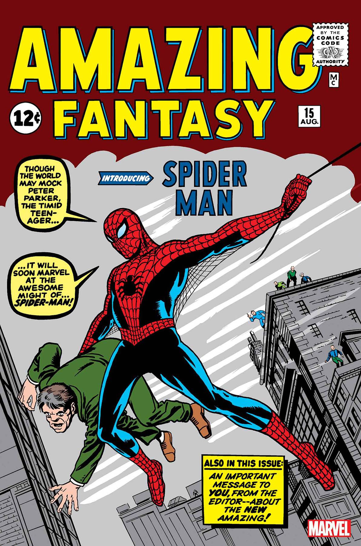 Amazing Fantasy #15 (2019) Facsimile Edition Without Barcode