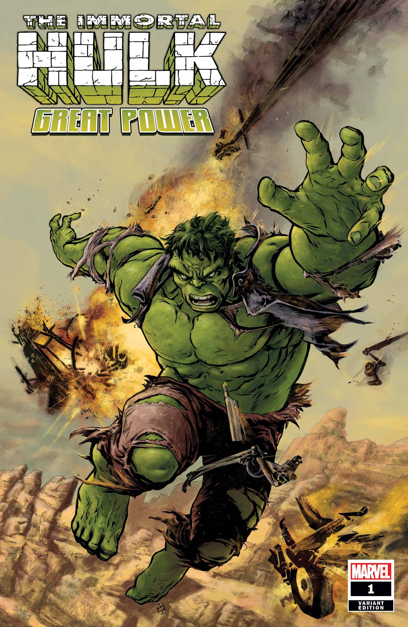 The Immortal Hulk: Great Power #1B
