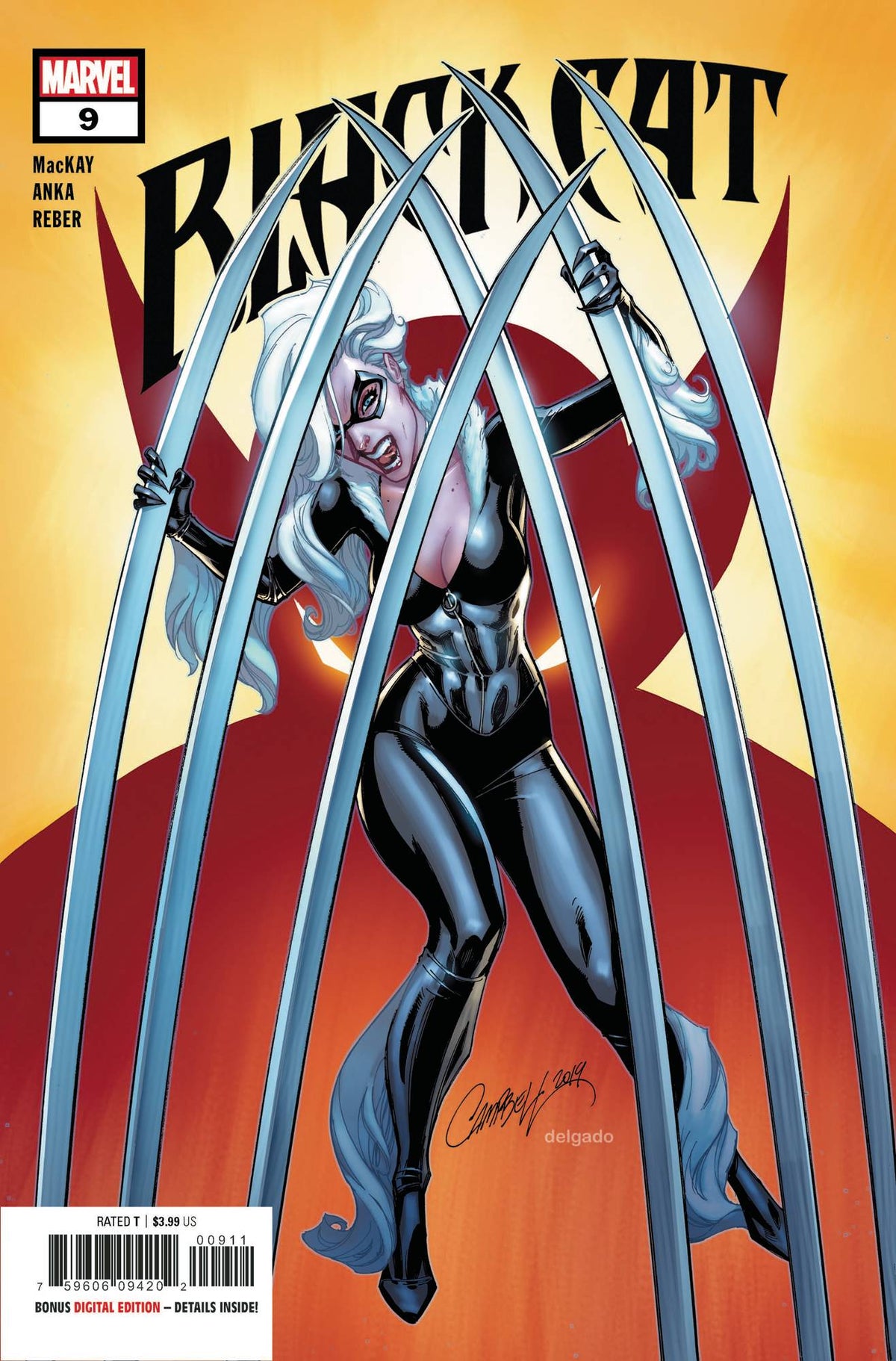 Black Cat #9 *Signed by JSC*