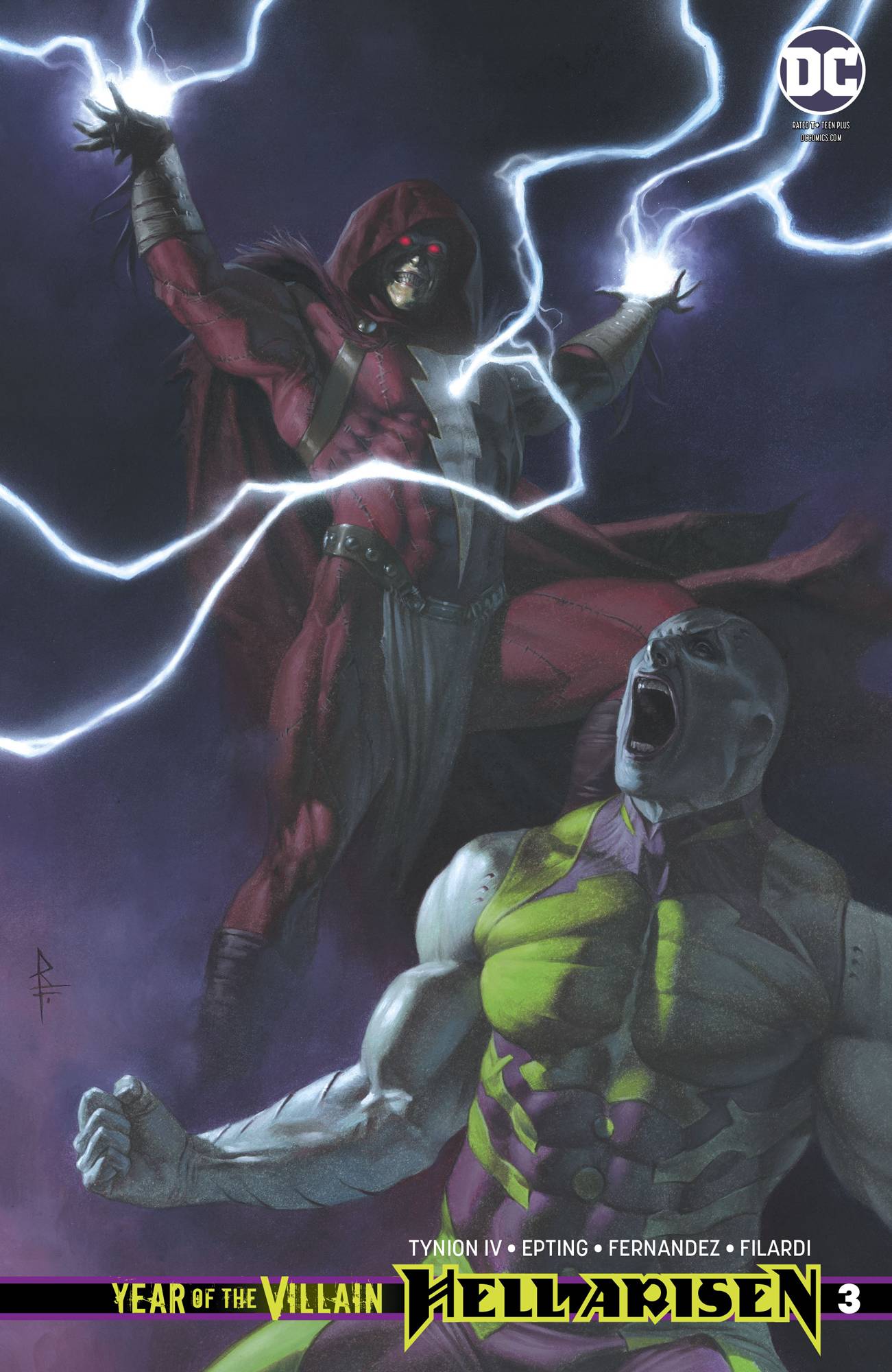 Year of the Villain: Hell Arisen #3B Federici Variant
